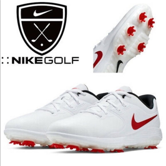 Nike Other - Nike Vapor Pro Men's Golf Shoes 10 White / Red